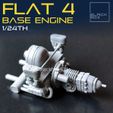 a4.jpg Flat Four BASE ENGINE 1-24th for modelkits and diecast