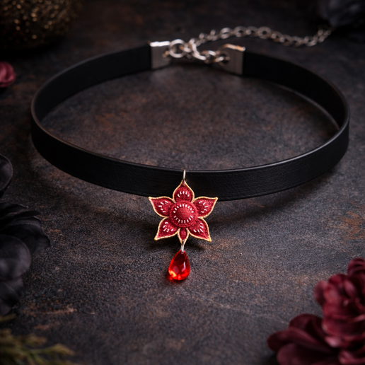 Demogorgon Charm Stranger Things Flower Monster