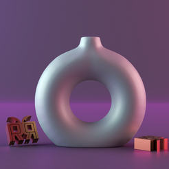 render_2.png STL-Datei Moderne Vase・3D-druckbare Vorlage zum herunterladen
