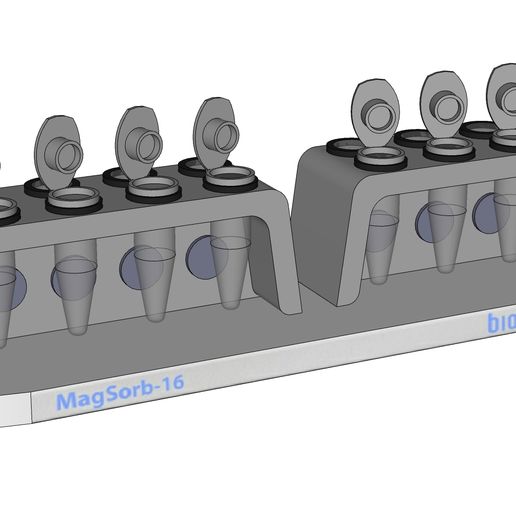 BIOSAN-MagSorb-16-Magnetic-Rack-1.jpg BIOSAN MagSorb-16 Magnetic Rack SKP/DAE/OBJ/Blend 3D model