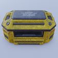 Scifi_crate_render10.jpg Weapons Crate 3D Model