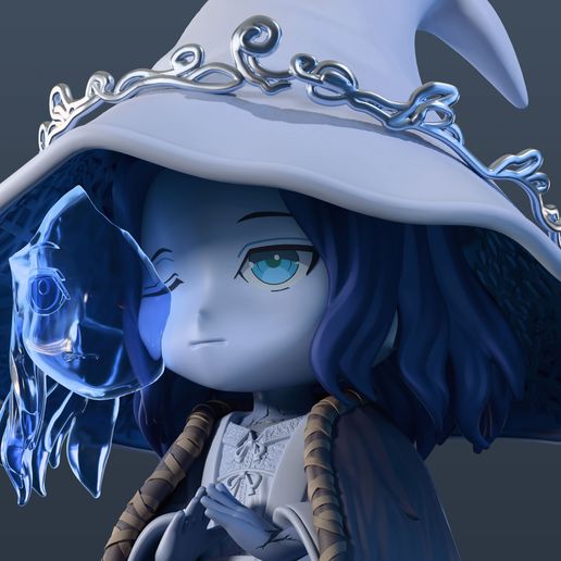 5.jpg Ranni The Witch - Elden Ring 3d Print Figure