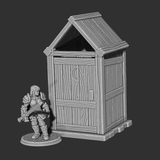 FERISIA Outhouse 3D model