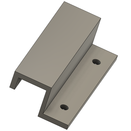 Cable suport Ikea table, suport de cabos furacão mesas Ikea 3D model