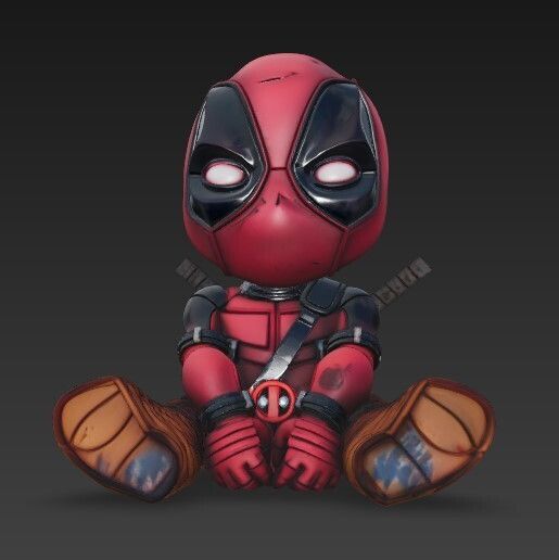 Merc-with-a-Mouth-Funko-Style-3D-Model-10.jpg Merc with a Mouth Funko Style 3D Model