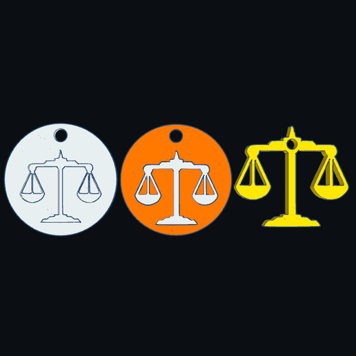 Your star sign_Libra 3D model