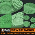 eyo EMME Sewer Themed 28mm Scale Base Collection