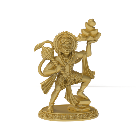 hanumanji 3d cad file 3D model