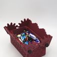 1.jpg Archivo STL Caja con tapas de bisagra de engranaje recto (móvil, oculta, mecánica)・Plan imprimible en 3D para descargar