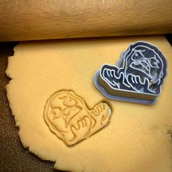 IMG_3784.jpeg STL file "Damned..." Meme Cookie Cutter・3D printer design to download