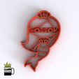 cults2.jpg SEREIA PEQUENA FONDANT CORTADOR DE BISCOITOS MOLDE IMPRESSÃO 3D
