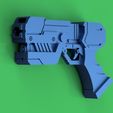 Paralyzer-Gun-v27.jpg 3D Printed Samus Aran's Paralyzer Gun, Metroid