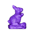 conejo Voronoi.stl rabbit with voronoi effect
