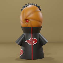 STL file Obito's mask V4  Obito broken mask - Naruto 👾・3D printable model  to download・Cults