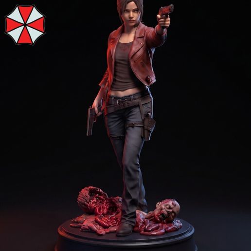 Claire Redfield - STL Ready for 3D Printing