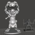 Zombi-Troll2_enfenix_meshmixer.jpg HeroQuest - Bashy (Babuschka) Zombi Troll 2/2