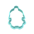 2.png Valentines Penguin Cookie Cutters | STL File