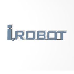 1.jpg Fichier STL I'ROBOT LOGO・Plan pour impression 3D à télécharger