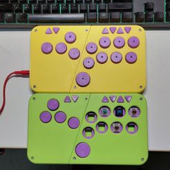 BIST A LALLA ie Controller Hitbox Case and Buttons - printable in ender3v2