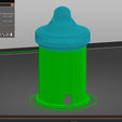 Tapa-2-colores-Prusa.png Cryptex Container - Gabot