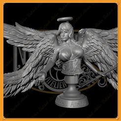 05.jpg Fichier STL Nutshell Atelier - Buste d'ange・Design pour impression 3D à télécharger