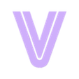 V.stl Letters and Numbers SEGA Letters and Numbers | Logo