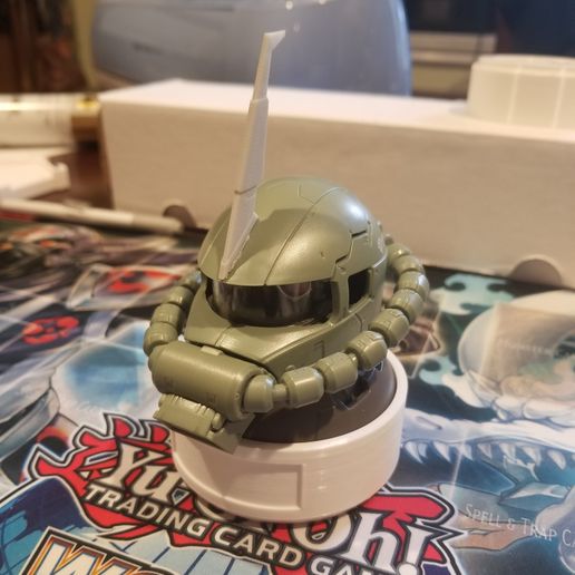 Zaku Exceed Fin Gashapon 3D model