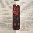 20251026_212433.jpg Stranger – The Shadowed Web Bookmark | Multi-Color 3D Print