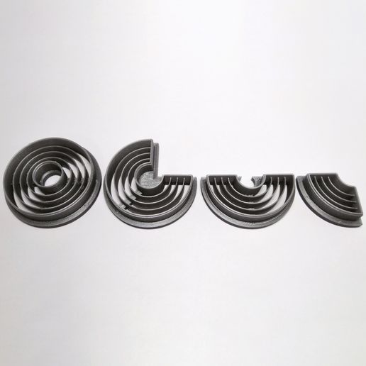 POLYMER CLAY CUTTER CIRCLES (EARRINGS) [22] 3D model