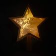received_1106508916681310.jpeg STL file Itslitho Fir star / fir point lithophanie・Template to download and 3D print