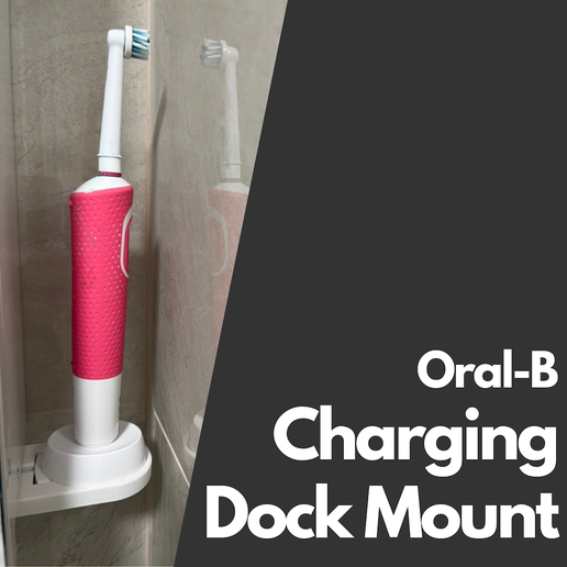 Oral-B Charging Dock Mount 3D model