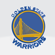 Golden_State_Warriors.png LOGO 3D MODEL TEAM GOLDEN STATE WARRIORS NBA