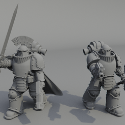 15_c.png STL-Datei Grob gepanzerter Anführer・3D-druckbare Vorlage zum herunterladen