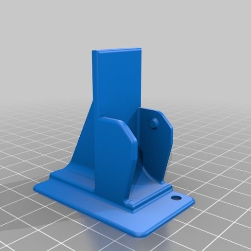 WallPlate.jpg Replicator 2 - X Stepper/End Stop Cable Chain