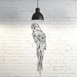 52.Cacatua.jpg Sculpture murale de Cacatua 2D