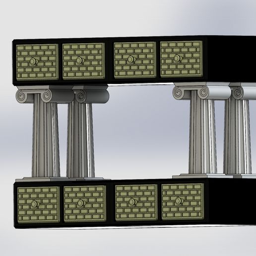 GH_1.jpg Organizador de Escritorio Estilo Griego Herramientas de Oficina Lápiz Estilo Decoración del Hogar Barato