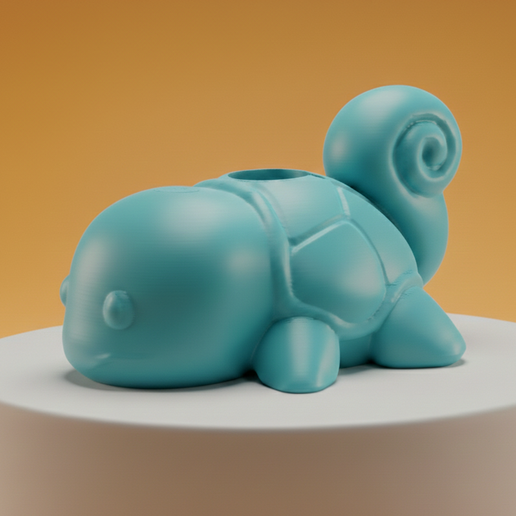 Squirtle Apple Watch Charging Dock - Cute 3D Printable Stand