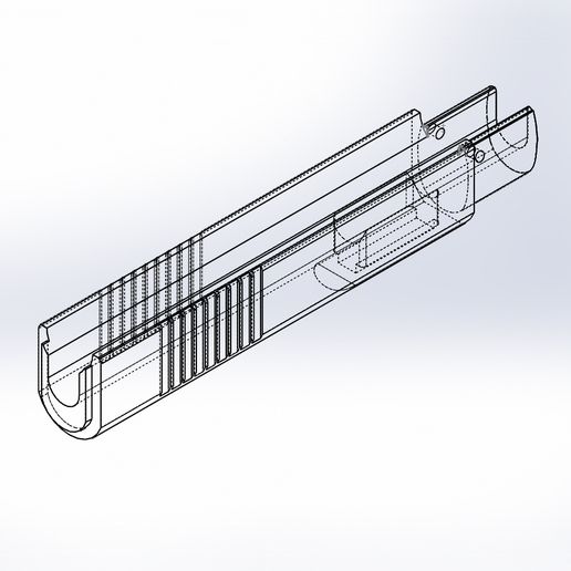 Henry 22 MLOK Compatible Handguard 3D model