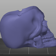 Screenshot-18.png Skull Ashtray, Skull with eyeball, Halloween themed, Creepy Skull, Smoking accessories, No supports
