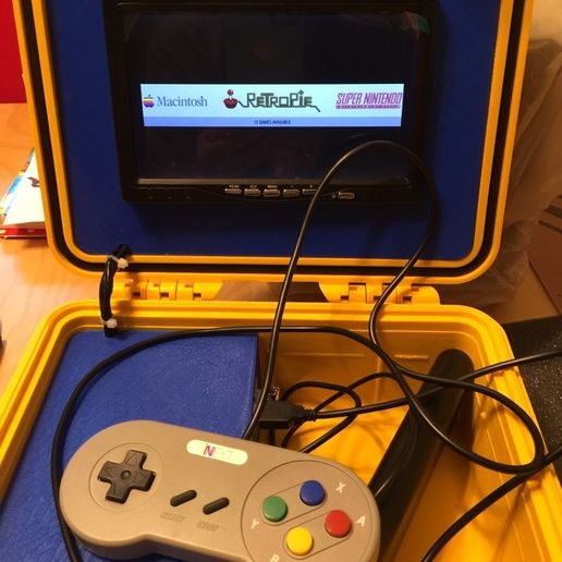 📦 No-Solder RetroPie Box・Free 3D File for ・Cults