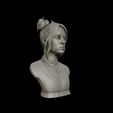 28.jpg Billie Eilish portrait sculpture 1 3D print model