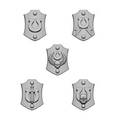 2023.01.04-ultra-warrirors-space-romans-Shoulder-Shileds-Simple-1.jpg 3D file Tilting shields ultra warrirors space romans small shield.・3D printable model to download