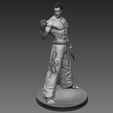 kazuya2.jpg Kazuya Mishima Fan Art Statue 3d Printable