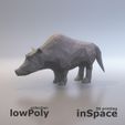 Cults-boar_low_poly2.jpg Boar - low poly