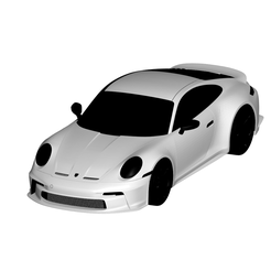 1.png 3D file Porsche 911 GT・3D printing design to download