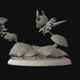 wip11.jpg Hollow Knight Diorama statue 3d print