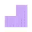 Grid.Connector.Corner.stl Hulk Gridfinity Connectors