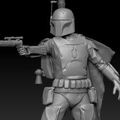 BF1.jpg 3D file BOBA FETT・Model to download and 3D print, lucianonster