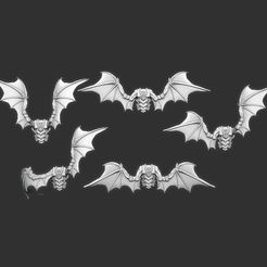 1.jpg 3D file Knights of the Haunt Winged Packs・3D printing design to download