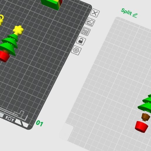 photo1.jpg MINI FLEXI ARTICULATING CHRISTMAS TREE ( KEYCHAIN VERSION INCLUDED )